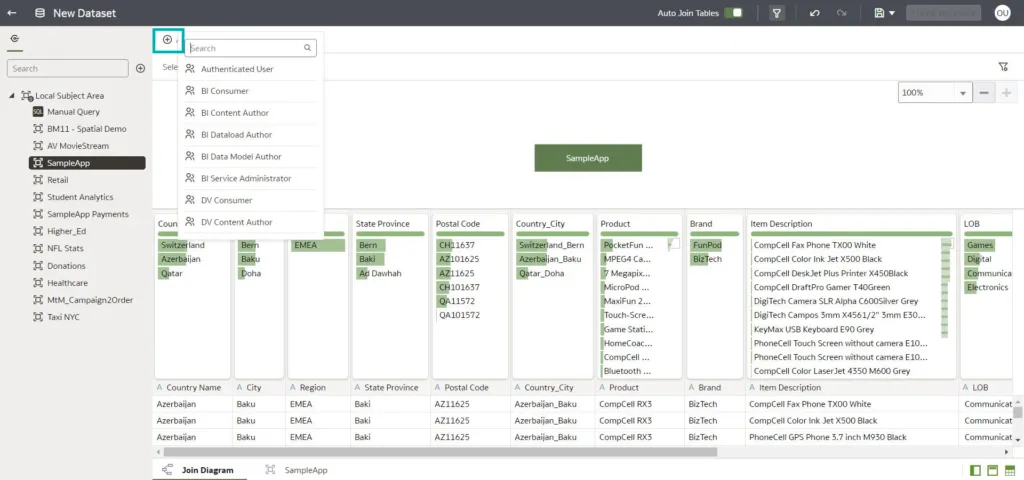 click on the Hide or Display the role-based filter bar icon on the top as highlighted