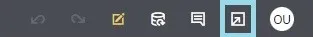 Click on the Export button In the top-right corner.
