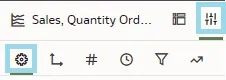 menu with Properties pane icon and general Visualisation Properties pane icon highlighted