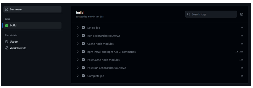 GitHub UI