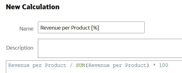 Calculation Example