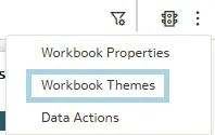 Workbook Themes option