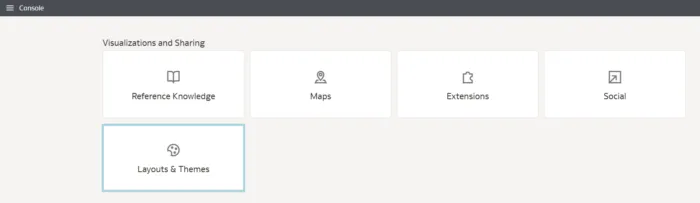 Accessing the Layout & Themes permission menu