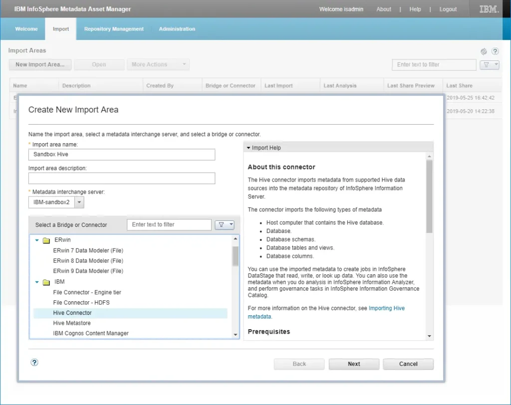Der IBM InfoSphere Information Governance Catalog synvert